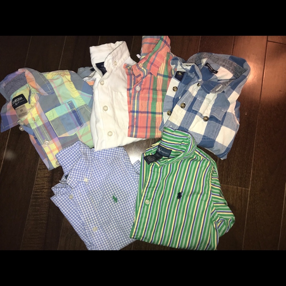 Lot of button down shirts